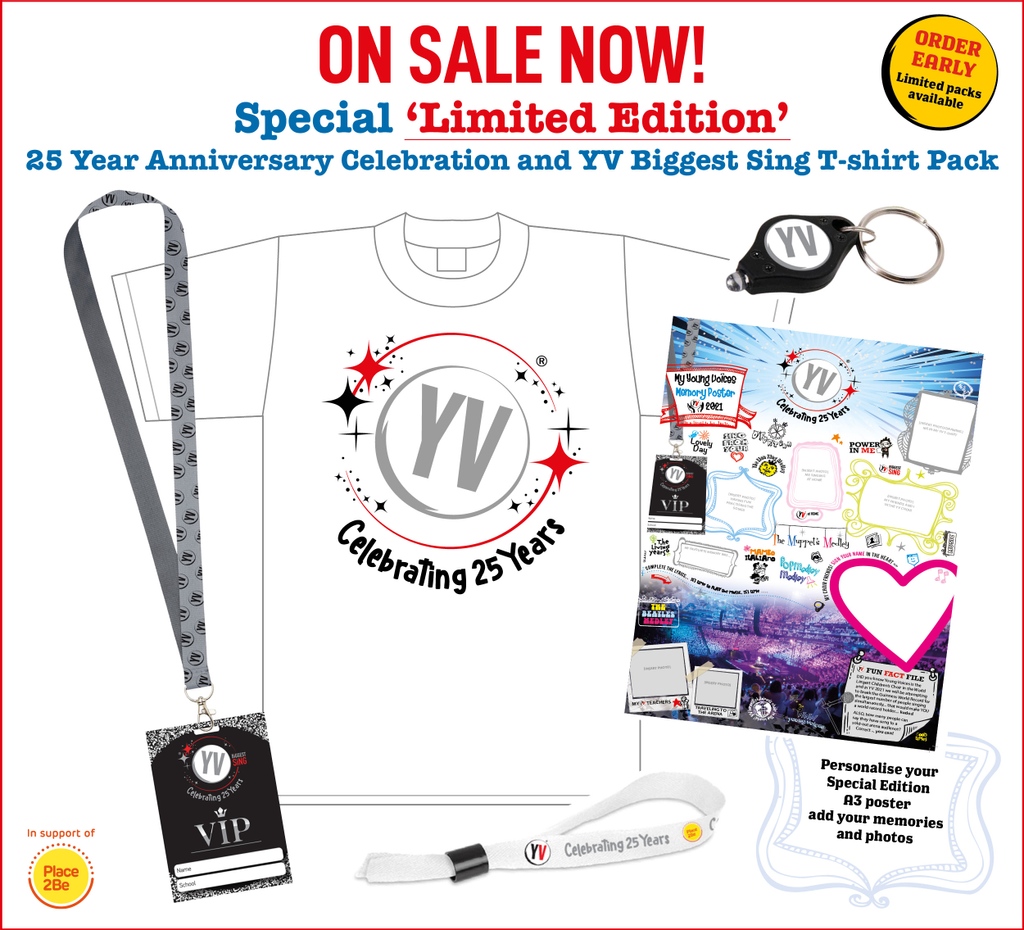 YVconcerts's tweet photo. Competition Time! 

Fancy winning a Limited Edition Bundle ready for YV Biggest Sing?

All you have to do is:

Like this post
Retweet this post
Follow our page

Winners to be announced on 4th June! 

Good Luck!

#MyLovelyDay #YVBiggestSing https://t.co/T17MefWuc4