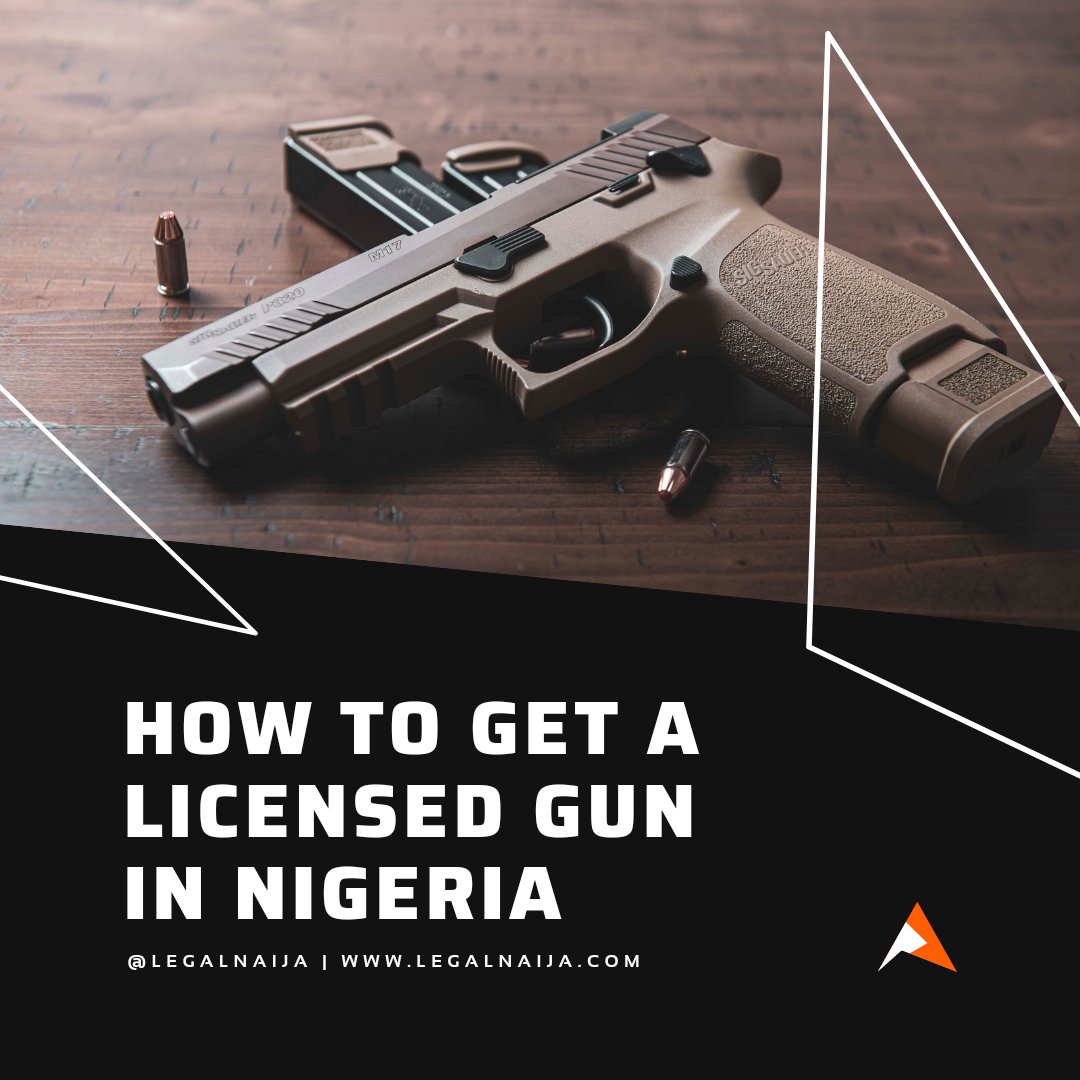 How to get a licensed gun in Nigeria. 

A Thread.