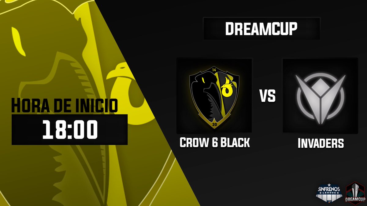 crow6esports's tweet photo. #MATCHDAY | #RocketLeague
¡Hoy se viene día de partidazo! ¿Te vas a perder este espectáculo para ver quién mantiene el primer puesto?
🏆| @DreamcupSFL - Jornada 6
🆚| @InvadersOficial
🕕| 18:00
🎙️ | @craxe200 & @sentups01
📺| https://t.co/ILCReizBCT
#GoWithC6💛 https://t.co/HnRBrLVHH1