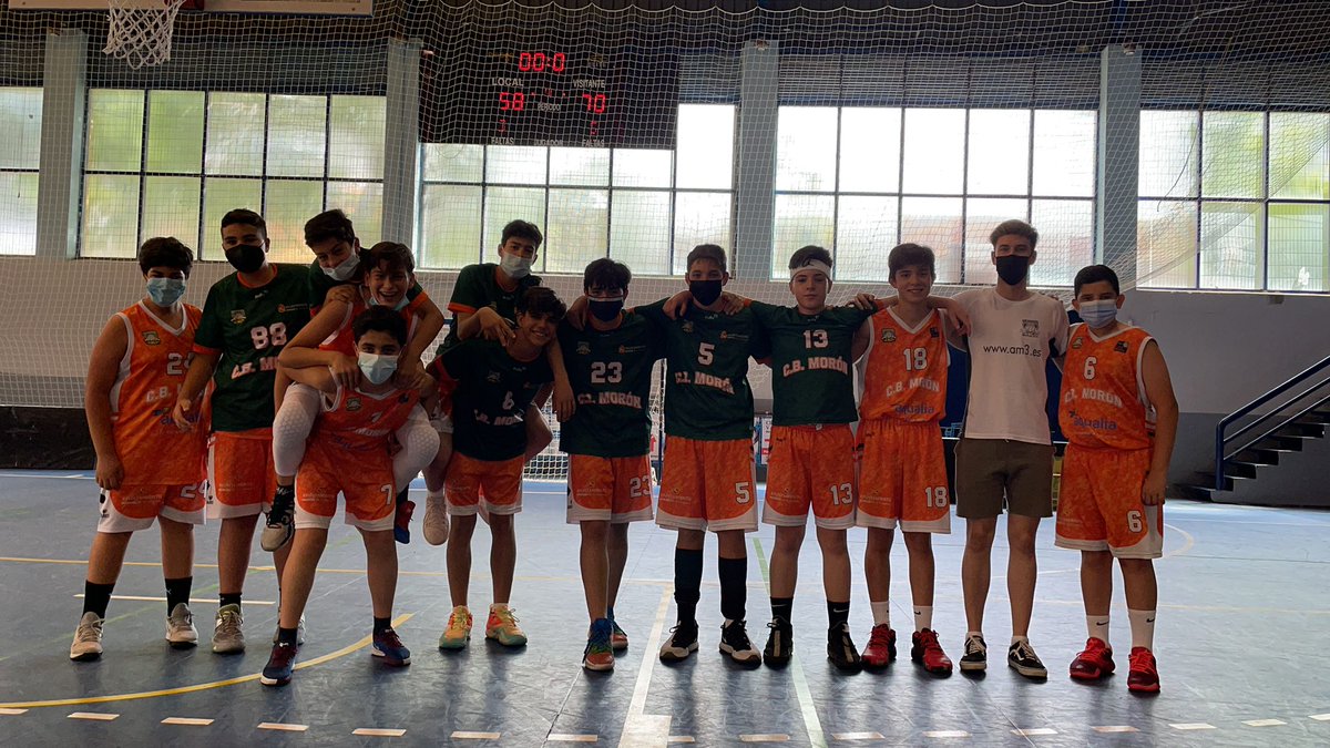Partidazo de nuestro Infantil con una defensa espectacular y aportación en ataque de todos. Mención especial a Alejandro, debutante en la categoría, que ha cuajado un gran partido.

<a href="/PgsportBasket/">PGSPORT</a> 58 -<a href="/cbmoron/">C.B. Morón</a> 70

ESTAMOS EN LA FINAL

#VamosMiMoron #Cantera