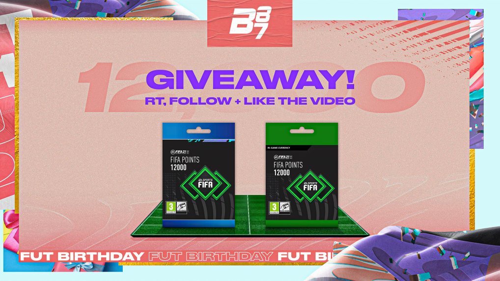 bateson87's tweet photo. 12K FIFA POINT GIVEAWAY! 

All you need to do to enter is:

✅ Follow us
@KingCJ0
@Agitpower
@Smatias17_
@bateson87
🔁 RT this tweet
❤️ Like this tweet

Winner announced Monday morning :) https://t.co/GMgwQExHrf