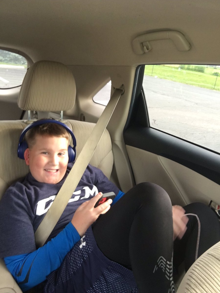 Proud of this kid…Pops out of bed EARLY on a Saturday morning, drives an hour and 45 minutes and still on the ice in late May...heading into the rink!