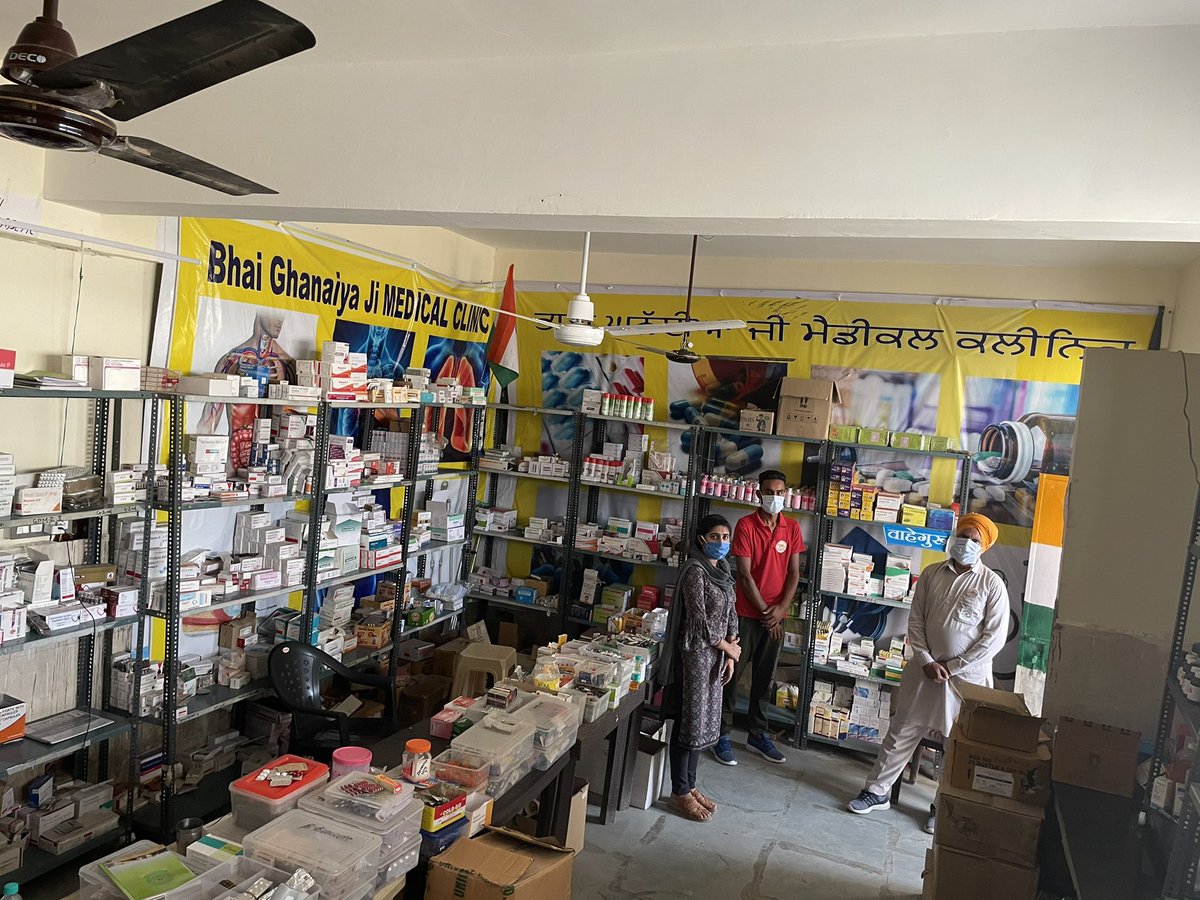 SinghSwaiman's tweet photo. Our clinic this morning and now.   After the storm.  No one said it was gonna be easy https://t.co/Zv0GlmrnYQ