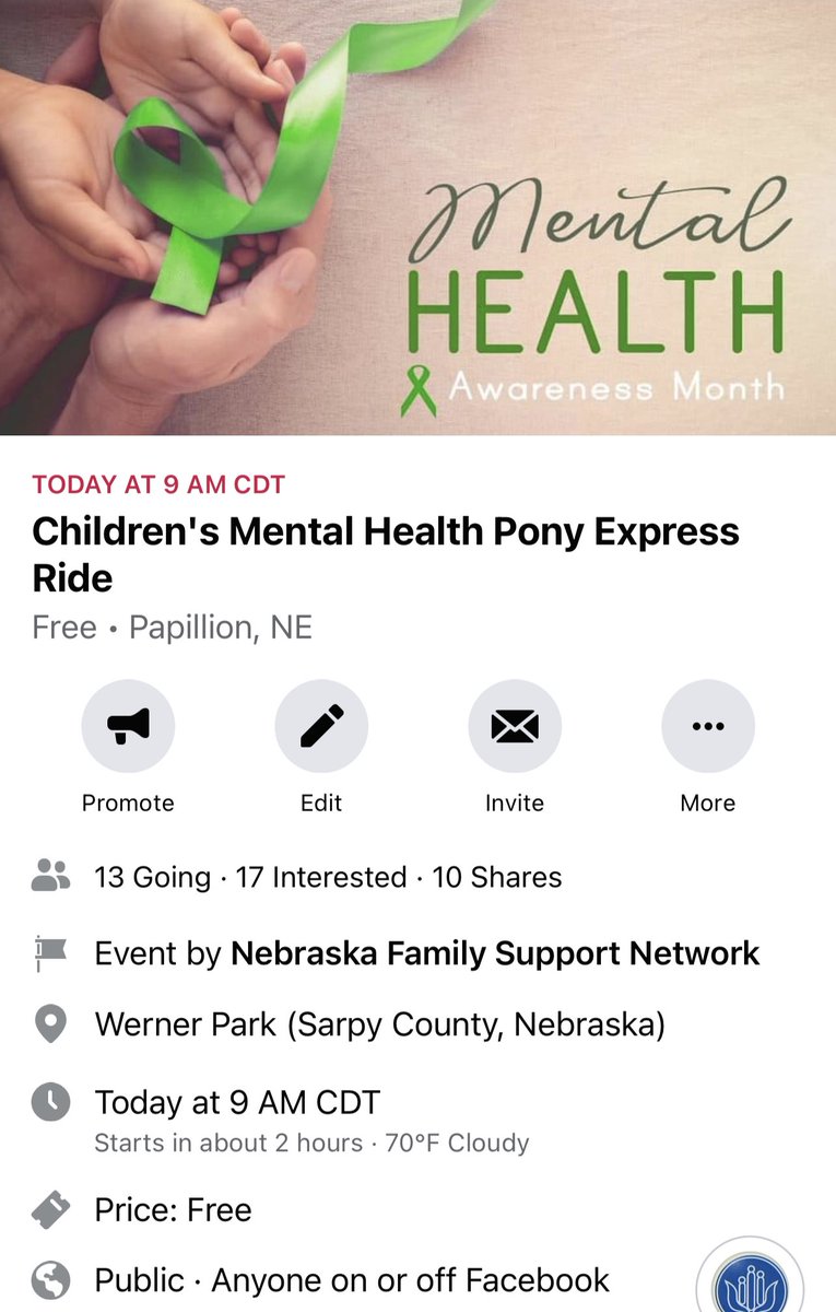 Today at 9am don’t miss our kick off event with <a href="/NebraskaNAMI/">NAMI Nebraska</a> we thank those who donated 🍩, 🍎 , 🧃, ☕️! Thanks to the Papillion: <a href="/Starbucks/">Starbucks</a> <a href="/HyVee/">Hy-Vee</a> <a href="/Fareway_Stores/">Fareway Stores</a>  and the volunteers. #MentalHealthAwarenessMonth #mentalhealt4all