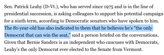 jonathanchait's tweet photo. The reductio ad absurdum of the Democrats' "never retire" policy. Biden won the state by more than 30 points! https://t.co/pGKVnHhIa7 https://t.co/29MueqmEyv