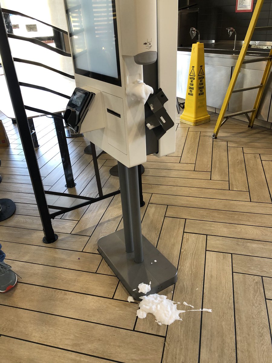 MSWallack's tweet image. Anyway, I did want to post photos from the @McDonalds in Rocky Top, Tennessee (where I was responsible for a long delay for using the automated order kiosk). Anyway, don’t these photos make you want to eat there?