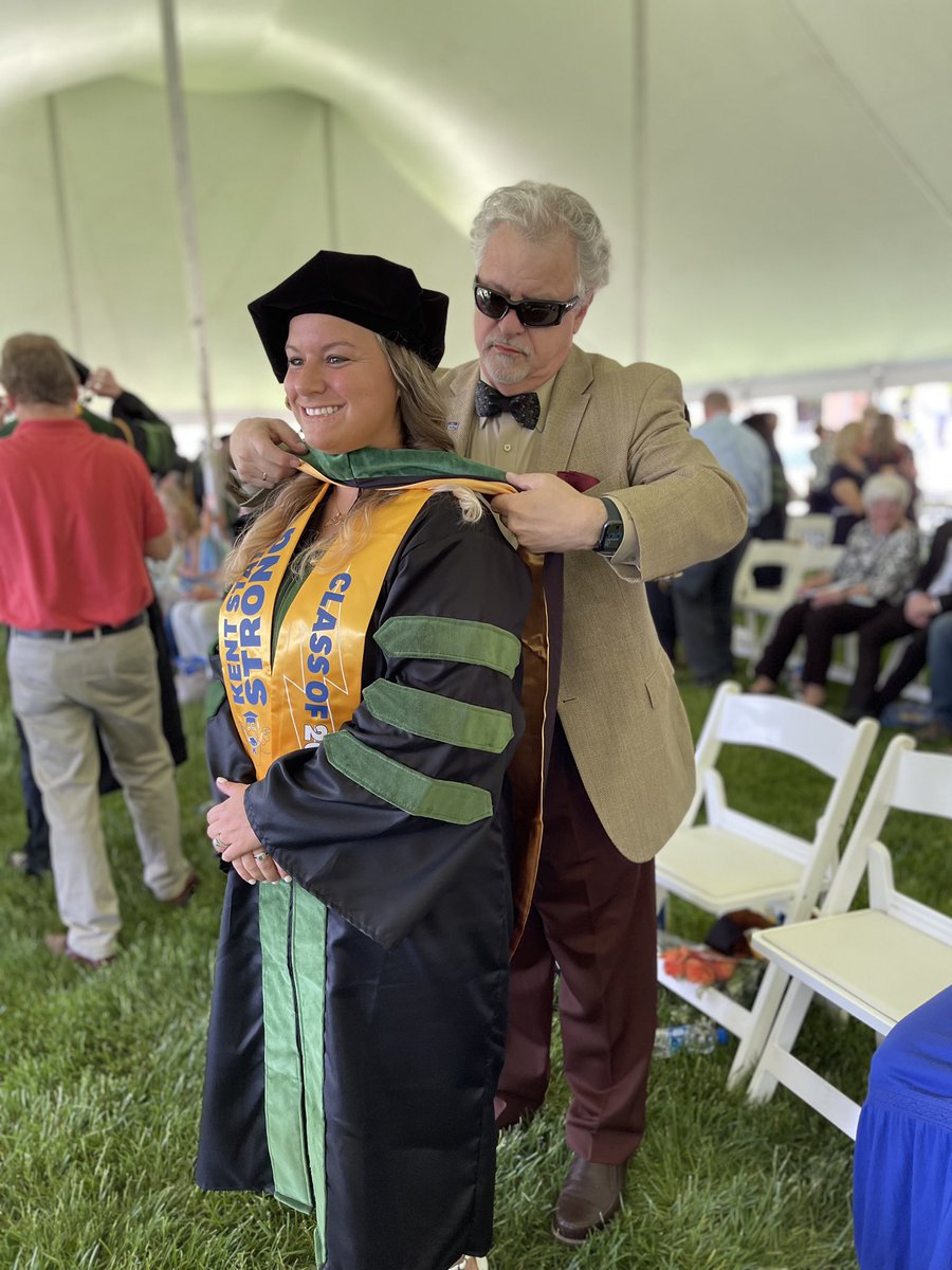 Rklions1K's tweet photo. So proud to celebrate the graduation and hooding of my daughter Rachel Height-Kaplan DPM from KSUCPM yesterday; the grand daughter of podiatric icon Dr Earl G Kaplan. A 3rd generation legacy! She is going to be awesome! https://t.co/pPeUP0RxQM