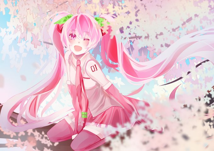 桜ミクのtwitterイラスト検索結果 古い順