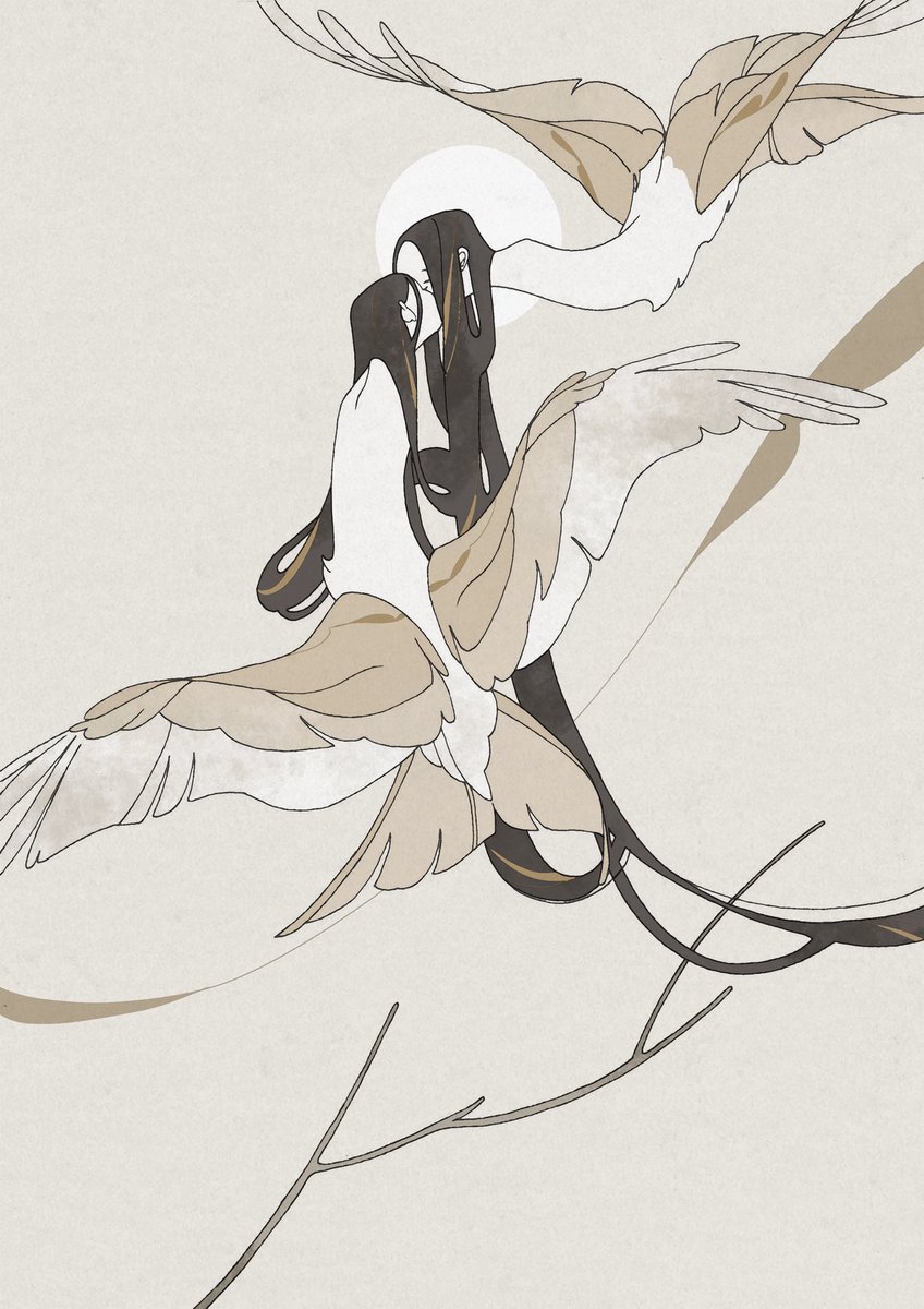 「比翼の鳥 」|すり餌5/5COMITIAJ55のイラスト
