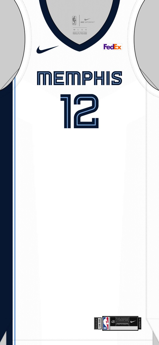 Jordan Liem on X: I actually forgot that I never attempted to make this  jersey at all. .@NBA Memphis Grizzlies 2019-20 HWC Jersey No. 12 Ja Morant  .@JaMorant #NBA #NBATwitter #Memphis #Grizzlies #