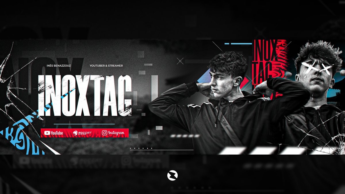 zoompxl's tweet image. Header for @Inoxtag ⚡️
 —
Picture from @TimelineStudio_ 
behance.net/zoomvisuals
Support are appreciated ! ❤️