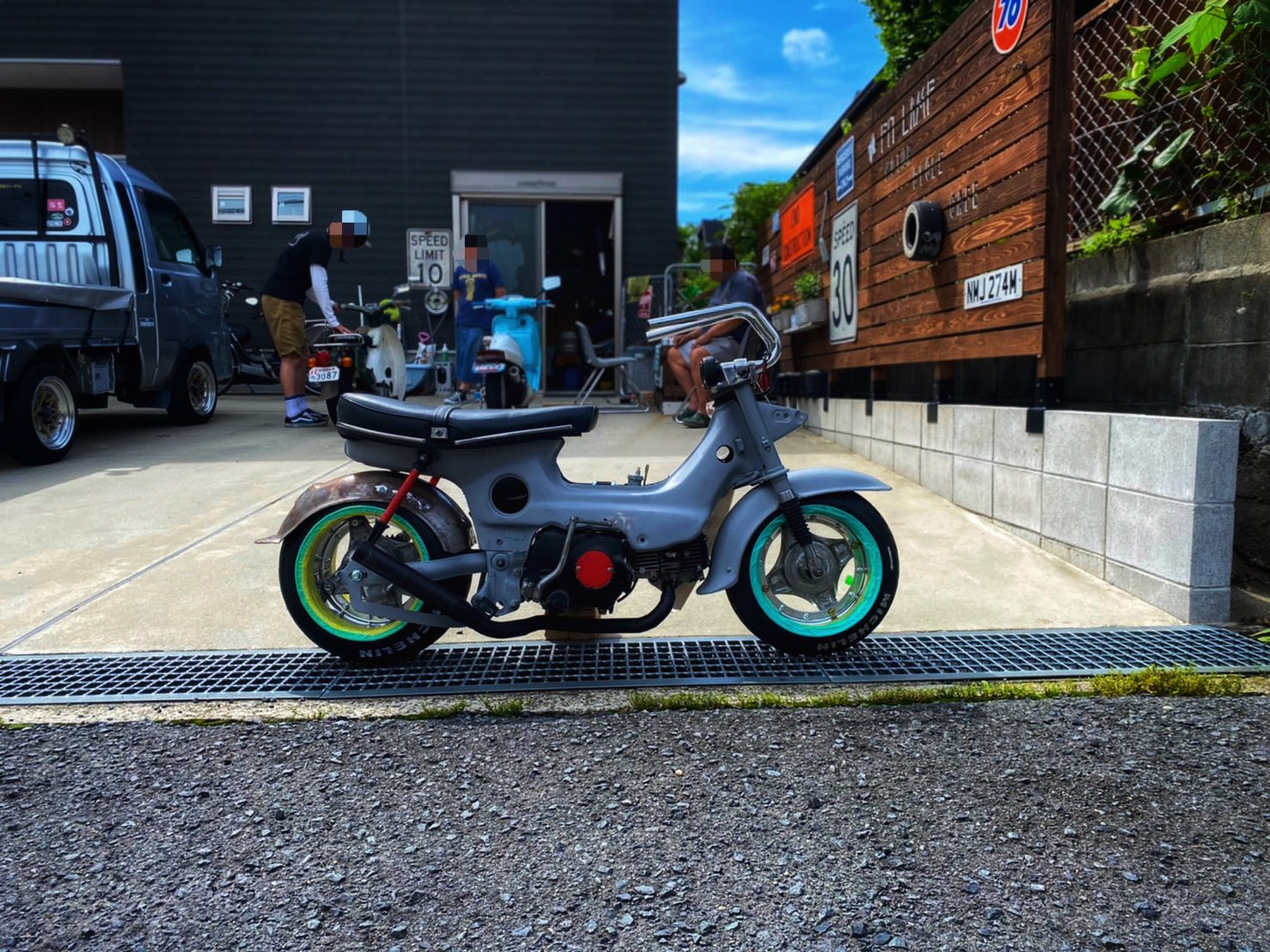 小鉄管　シャリー　社外マフラー マフラー 小鉄管 シャリー ダックス モンキー 5.5j 対応 - メルカリ