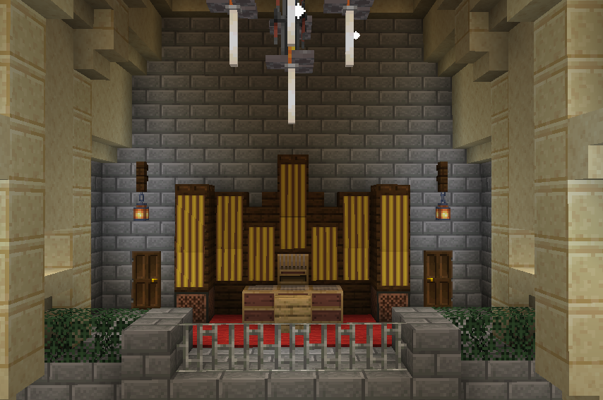 Telya ハヤシングエルス ハヤシさん Hayashi Lanturn のマイクラ新シリーズに感化され 久々にマイクラを新ワールドで始めました 初期スポーン地点を中心に噴水広場と教会 兼自宅 T Co Klerj14u5p Twitter