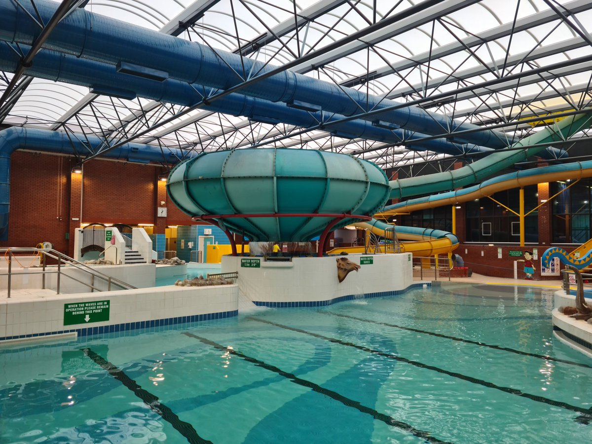 ABirchley's tweet photo. Great to have the Leisure Pools and features open for families to enjoy. We have missed you #tmactive #larkfieldleisurecentre #swimming https://t.co/iQLBrUMnu0