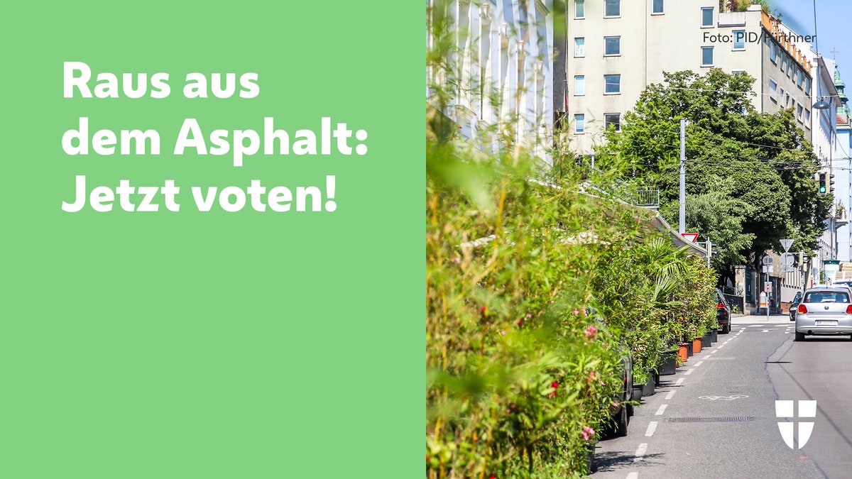 Über 500 Einreichungen für begrünte Straßen und Plätze wurden bei unserem Ideenwettbewerb „Raus aus dem Asphalt“ eingereicht. 💡🌳 Stimmt jetzt bis 30. Mai für euer Lieblingsprojekt ab! 🤗 Go! Go! Go! ➡️ wienwirdwow.at