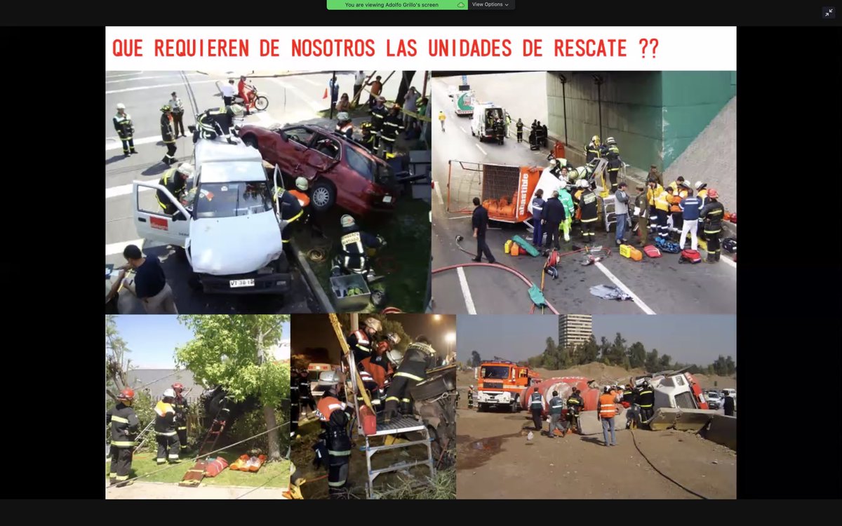 Sesta_Compagnia's tweet photo. Ayer viernes finalizó ciclo de academias virtuales de rescate vehicular, “Seguridad de la Escena y Estabilización de Vehículos” dictada por el voluntario Adolfo Grillo de la @14FRC con la participación de nuestra consorella @Pompa_Italia y las cías 8ª, 9ª y 14ª de Valparaíso. https://t.co/2yUZ8bjXXY