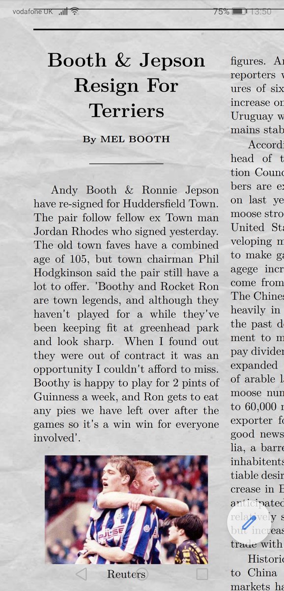 Breaking News: Andy Booth &amp; Ronnie Jepson resign for <a href="/htafc/">Huddersfield Town</a> #htafc #andybooth #ronniejepson #jordanrhodes