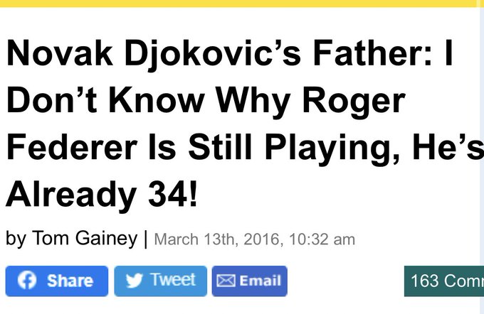 Happy 34th birthday, Novak Djokovic   