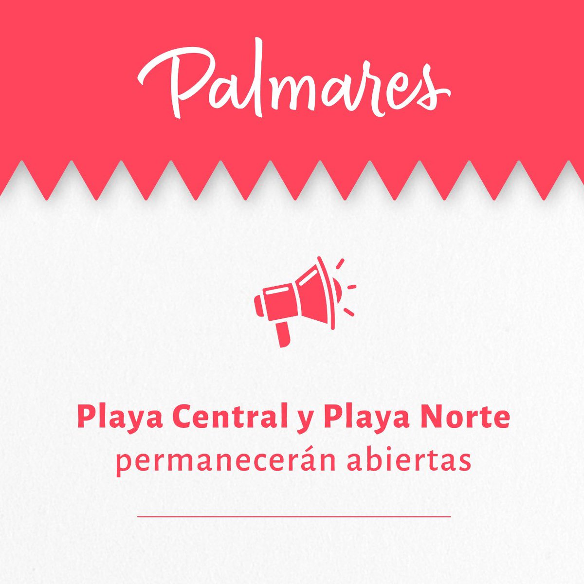 Conocé el funcionamiento de #PalmaresMall entre el 22 y el 30 de Mayo.