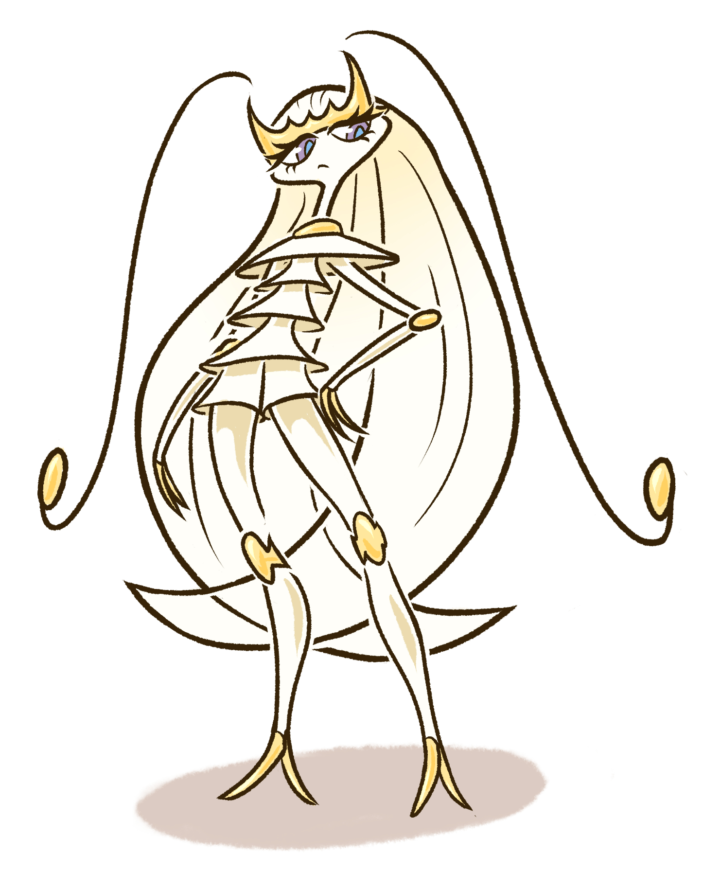 pheromosa (pokemon) drawn by ddingyong