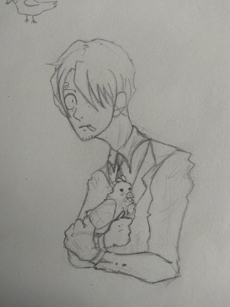 Trochę szkicow z czwartku z One Piece pzdr z fartem