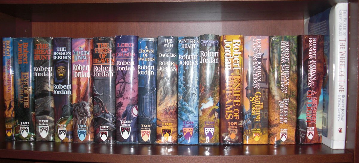 π΅πππ π·πππππ (@nicholasparsel) on Twitter photo What's your favorite book series?
WoT is my favorite by far. There were some slow books, but holy crap, did Brandon Sanderson finish out the series. What's your favorite book series?
WoT is my favorite by far. There were some slow books, but holy crap, did Brandon Sanderson finish out the series.