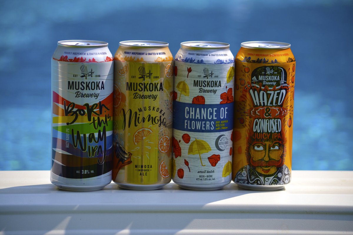 The long weekend has arrived... The sun is shining and the <a href="/MuskokaBrewery/">MuskokaBrewery</a> beers are a flowing!!  #cheers