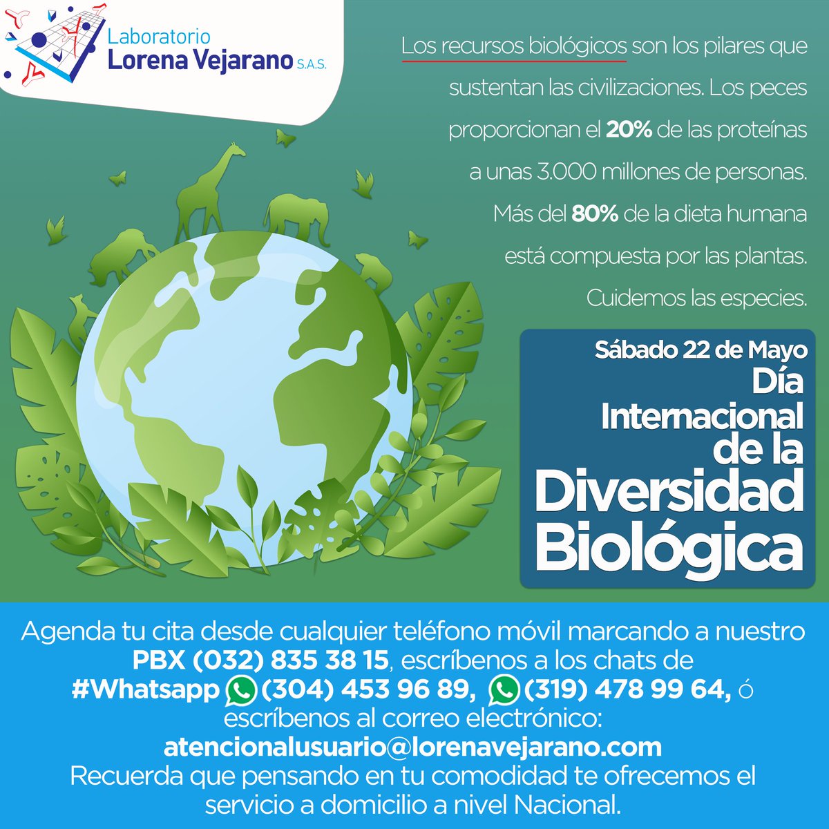 Laboratorio Lorena Vejarano on Twitter "la vida y de la naturaleza