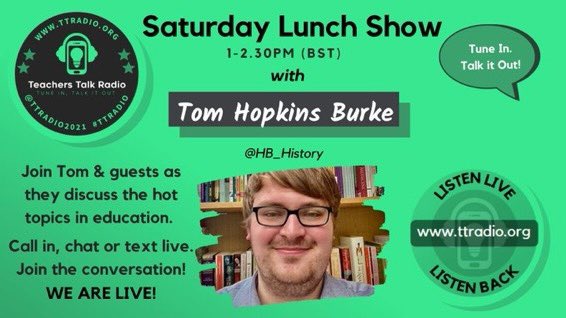 Tom HB (@hb_history) on Twitter photo Next week I am joined by <a href="/bennewmark/">Ben Newmark</a> and <a href="/MbeShaun/">Shaun Webster MBE</a> to talk about all the incredible work that has gone into Ben’s resources on the history of learning disability - and making it accessible!
Next week’s show will be live streamed on Facebook with closed captioning. Next week I am joined by <a href="/bennewmark/">Ben Newmark</a> and <a href="/MbeShaun/">Shaun Webster MBE</a> to talk about all the incredible work that has gone into Ben’s resources on the history of learning disability - and making it accessible!
Next week’s show will be live streamed on Facebook with closed captioning.