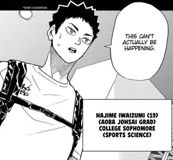happiest birthday to the wildest and most unexpected timeskip appearance furudate could have ever come up with and to the panel that effectively ruined me for any other fictional character ! 