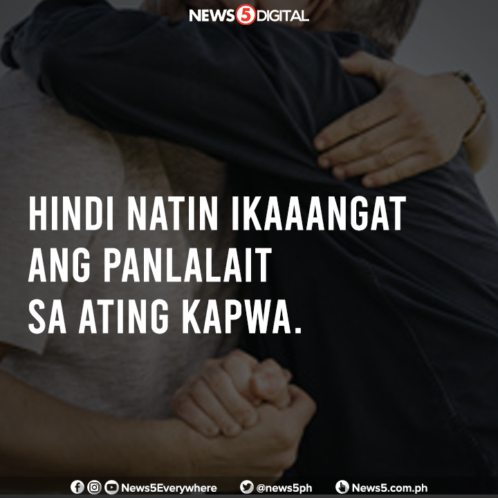 News5PH's tweet photo. #MemaOfTheDay | Sabi nga ng pambato natin sa #MissUniverse2020 na si Rabiya Mateo, "spread love, not hate." https://t.co/h3FwA3ocdl