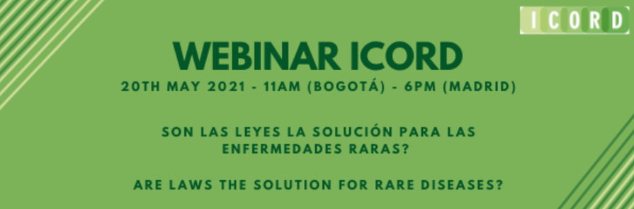 ICORD_RARE's tweet photo. #ICORD #WEBINAR “Are laws the solution for rare diseases?”, 20th May 2021 (11am time in Bogotá= 6pm CET). Keynote #speakers  
#Giugliani #Brazil 
#Cabello #Chile
#Saborio #CostaRica 
Info on ICORD #website
https://t.co/dD0Yebko1Y
#RareDisease #Laws #globalcollaboration #ERCAL https://t.co/aJRkSO2RhH