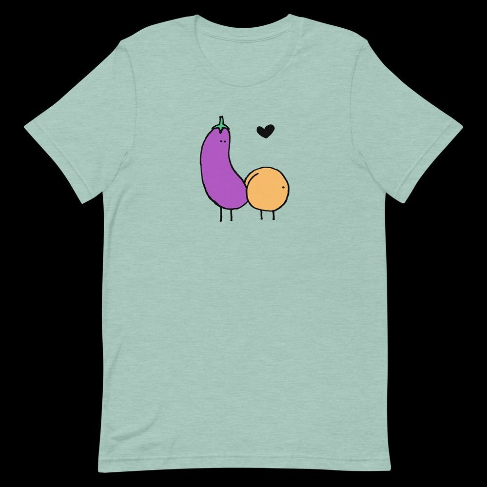 dagsson on Twitter: "Eggpleach love... tshirts are to be at https://t.co/fZhJp4Q1wN https://t.co/uQKz2HIhZb" / Twitter