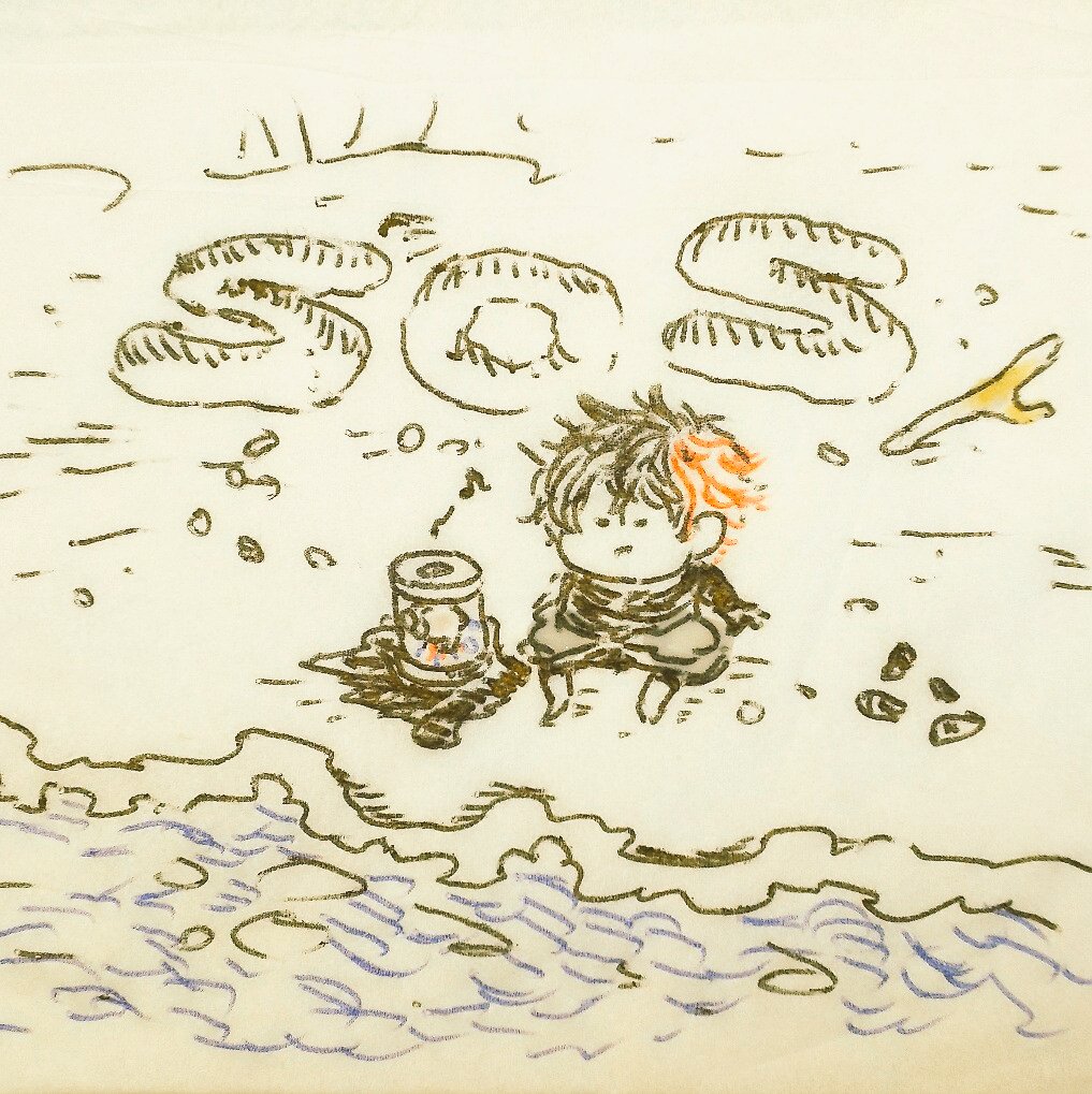 脳みその南海先生
3枚目は肥前くんが人の姿を保てなくなっている世界です 