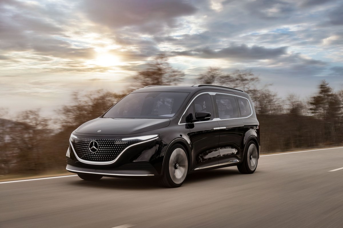 #SmallVan? #MercedesBenz zeigt erstes Concept vom knapp fünf Meter langen #EQT 

#TModell 

fanaticar.de/fanaticars/202…