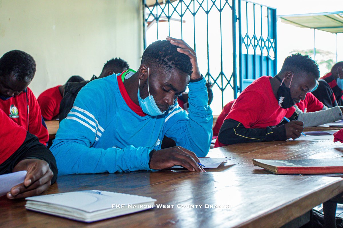 Job creation and job training are important parts of Uweza Soccer Academy. Over the past week, four Uweza senior team players, two men and two women, have been participating in a CAF D Diploma Coaching Course organized by @Football_Kenya. 📸: @twincandids