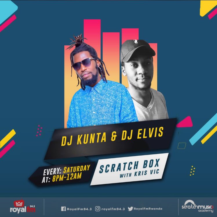 krissvicc's tweet photo. #RwOT Are you ready for tonight????
#ScratchBox will be LIVE @8pm only on @RoyalFMRwanda in proud partnership with #ScratchMusicAcademy π₯ https://t.co/SBwuFV25Hx