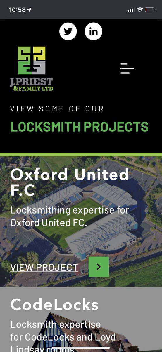 jpriestsecurity.co.uk 

Today we launch our new website which you will find easy to navigate, explains our services, all images and videos are of our own work and we are very pleased with 🗝🔑🔐🔏

Appreciate your comments... but let’s hope they are all kind
