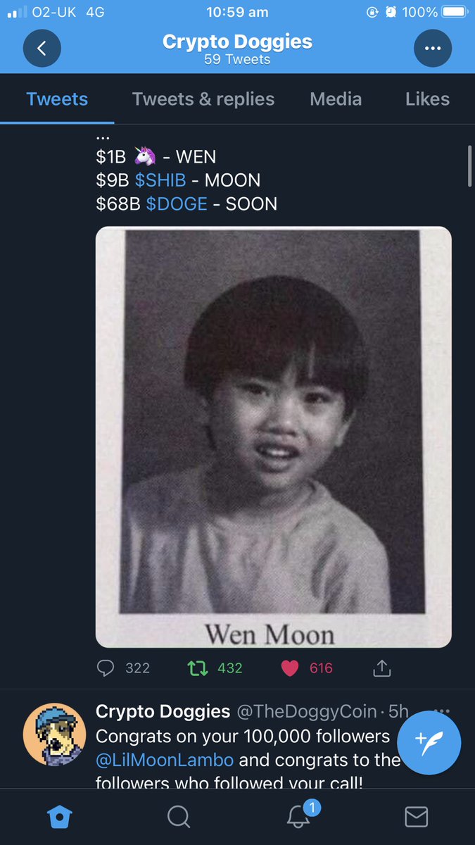 breezey186's tweet photo. @Cashbro303 @TheDoggyCoin Done!!! Just in time:) https://t.co/RHdw9LEa93
