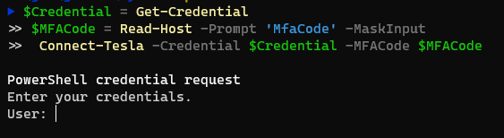 Finally got to it and got the #Tesla #PowerShell module #MyTesla released in version 1.0.0!

Automate your Tesla using PowerShell - Because why not?

Try it out today:

Install-Module MyTesla