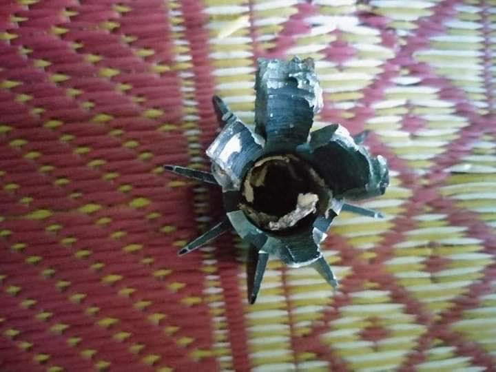 The weapons used by Terrorists (Myanmar security forces) in MINDAT, Chin State today.

#May15Coup #WhatsHappeningInMyanmar #MilkTeaAlliance