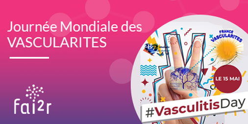 contactfai2r's tweet photo. Aujourd'hui c'est la Journée Mondiale des #Vascularites ✨ Une pensée pour tous nos patients ! Résumés, prise en charge, #webconferences sur 👉 https://t.co/CGvfjYApC9
@FranceVasc organise à cette occasion pour les patients des événements : https://t.co/KZhUBJNcb7 #VasculitisDay https://t.co/A99TKMc27X