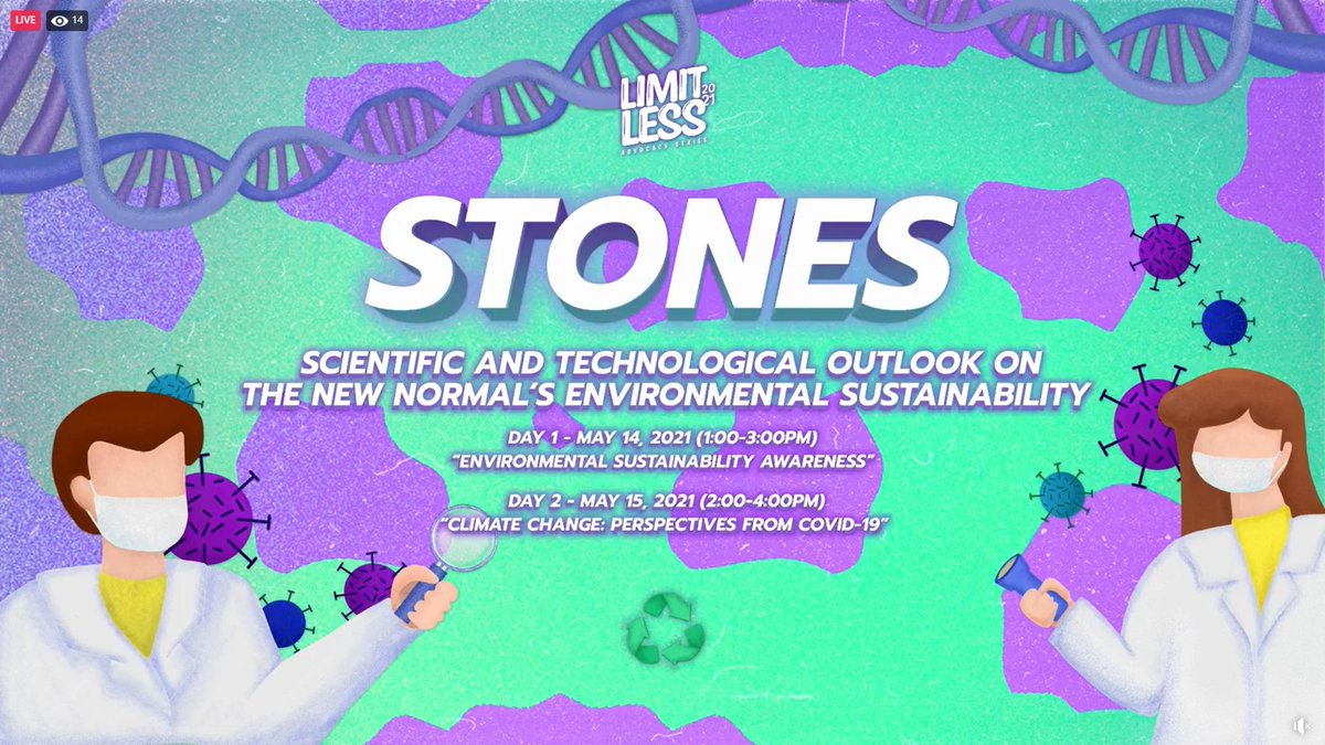 ust_csc's tweet image. Get ready, the second phase of #STONES2021 is about to begin! 🌍🌱

Today’s webinar will shed light on the impacts of climate change and how it has amplified during the pandemic.

Catch the livestream on the UST-CSC Facebook page!

#Limitless2021
#CSCTranscendingBorders