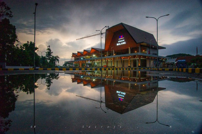 Stasiun Kota Baru Malang Sisi Timur