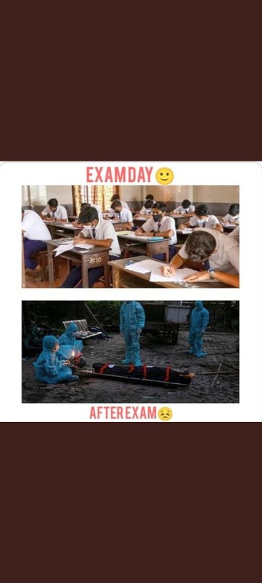 GauravB73338831's tweet photo. Cancel 12thboard exams 
Students must use #CANCELBOARDEXAM in all your tweets https://t.co/v5RpPWICt9