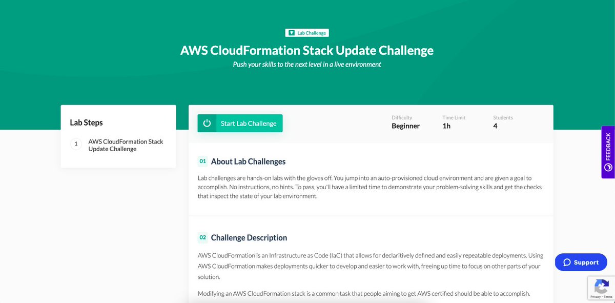 QANorthAmerica's tweet photo. [🥁 Lab Challenge by Andrew Burchill - AWS CloudFormation Stack Update Challenge] Put your AWS CloudFormation skills to the test in this hands-on challenge as you are tasked with modifying a stack template. https://t.co/eNB61BCSwy

#AWS #AWSCloudFromation #AWScertified https://t.co/StegEvfwZZ