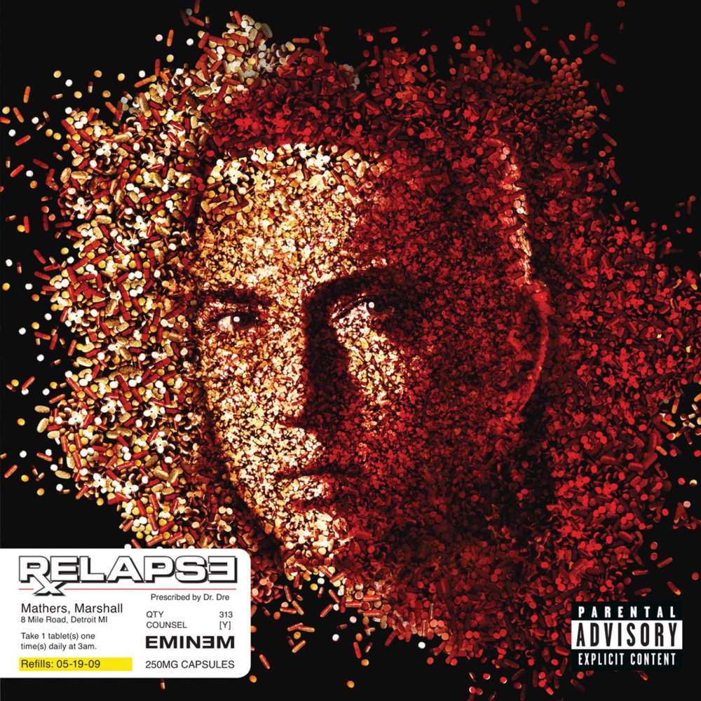 EmSlimShadyNews's tweet photo. 12 years ago today, Eminem released this masterpiece "Relapse" 💊🔪 https://t.co/GvZj8yG0WX