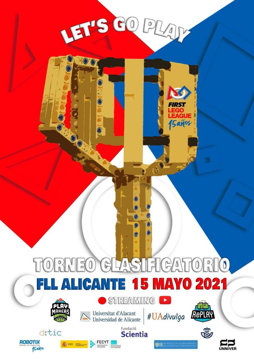 unniver_nw's tweet photo. 🔥 Unniver Live colabora con la First Lego League de Alicante, un increíble torneo que combina robótica y #Lego

¡Nos vemos en unos minutos y mucha suerte a los participantes!

👉 Más detalles en @FLLAlicante https://t.co/zeE9T0jVf0