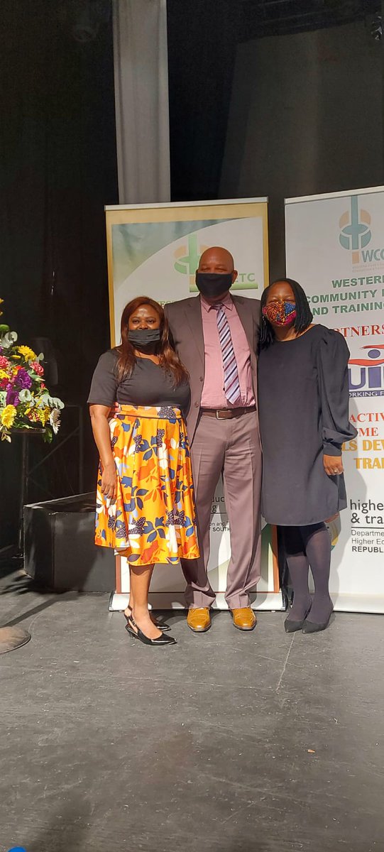 Graduation journey of Note. UIF the funder, WCCET College the Client and House of Boniwe the project management company. Started this journey with the client in 2018. Still a long successful road to walk together ❤