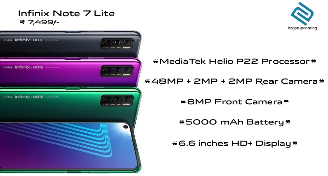 Azgarupcoming's tweet image. Infinix Note 7 Lite TOP 10 Features And Smartfeatures

#infinixnote7lite #infinixnote #infinixnote7 #infinix7lite #infinixMobiles #InfinixNote7LiteFeatures